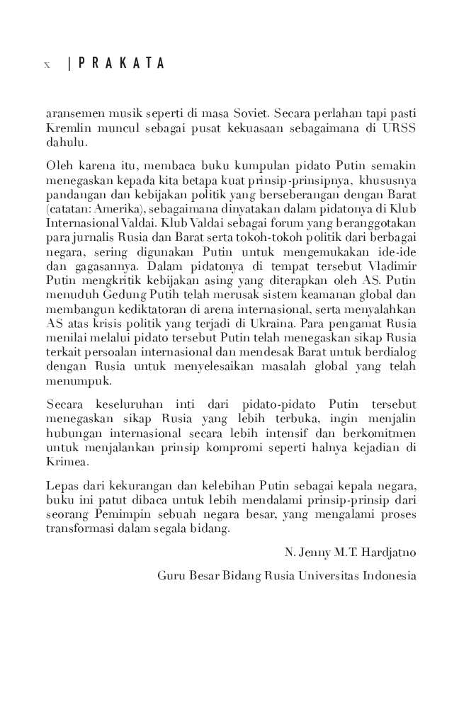 jual buku pidato bersejarah presiden rusia vladimir putin jual buku pidato bersejarah presiden rusia vladimir putin