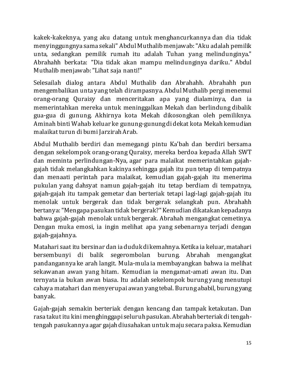 Jual Buku Kisah Hikayat Nabi Muhammad Dalam Islam oleh 