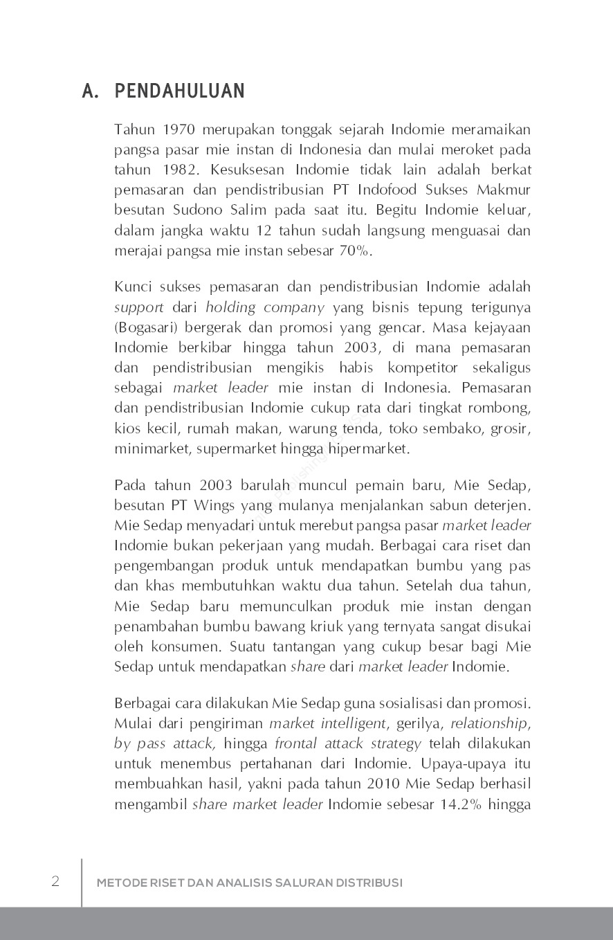 Metode Riset Dan Analisis Saluran Distribusi Book By Mikael Hang Suryanto S E M M Gramedia Digital