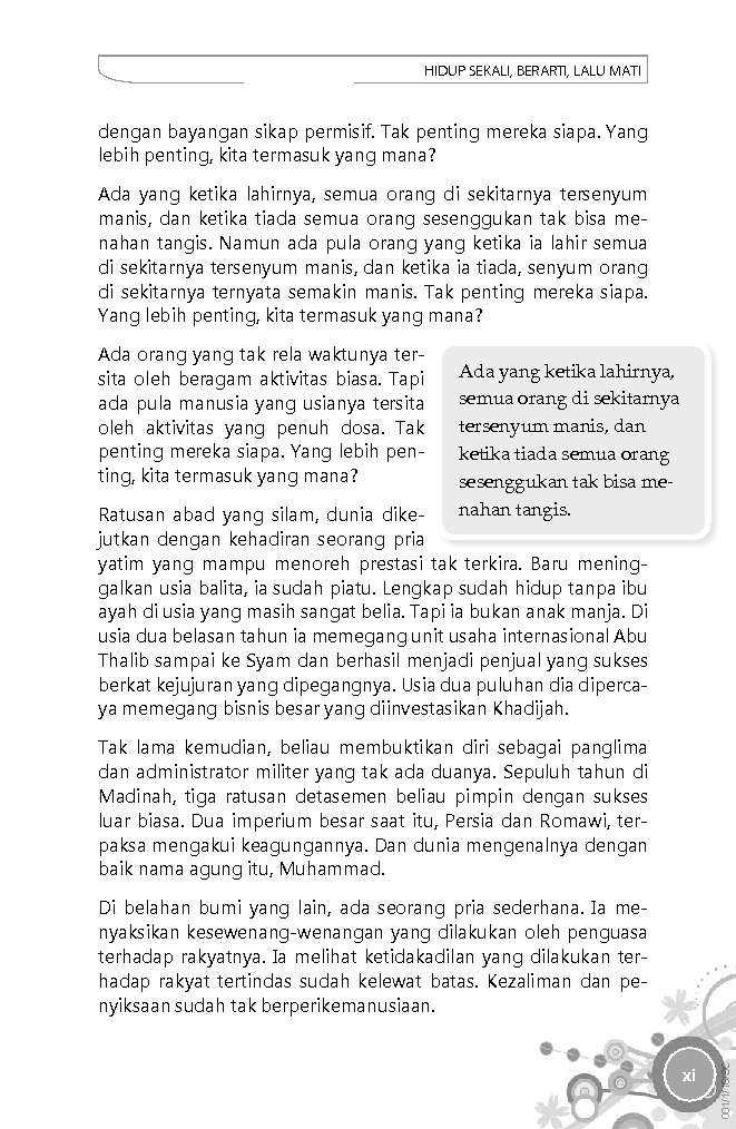 Jual Buku Hidup Sekali, Berarti, Lalu Mati oleh Ahmad Rifa 