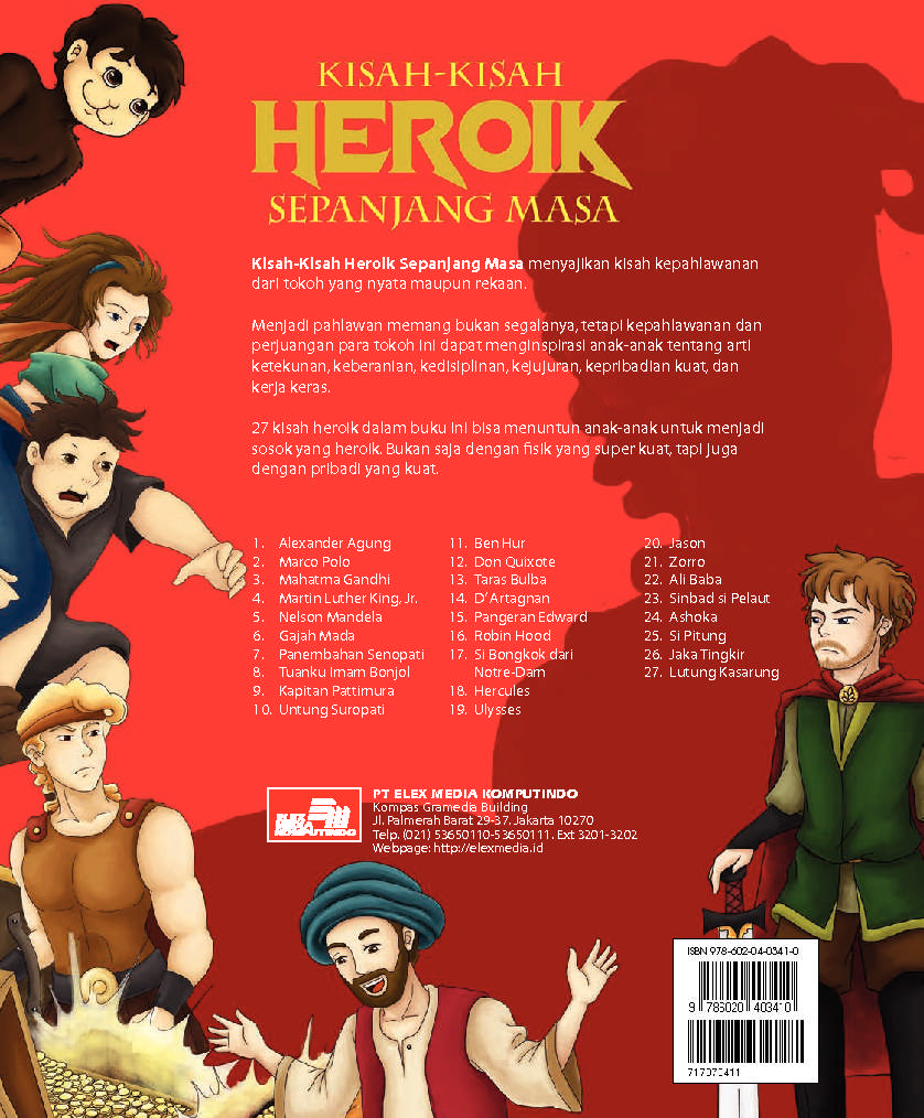 Jual Buku Kisah Kisah Heroik Sepanjang Masa Oleh Sylvia Tanuadji Eunike Indri Gramedia Digital Indonesia