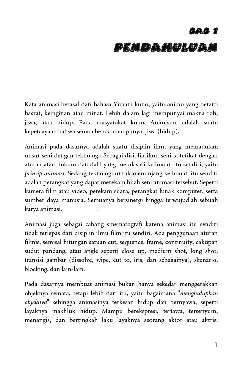 Jual Buku Animasi 2D Oleh Partono Soenyoto Gramedia