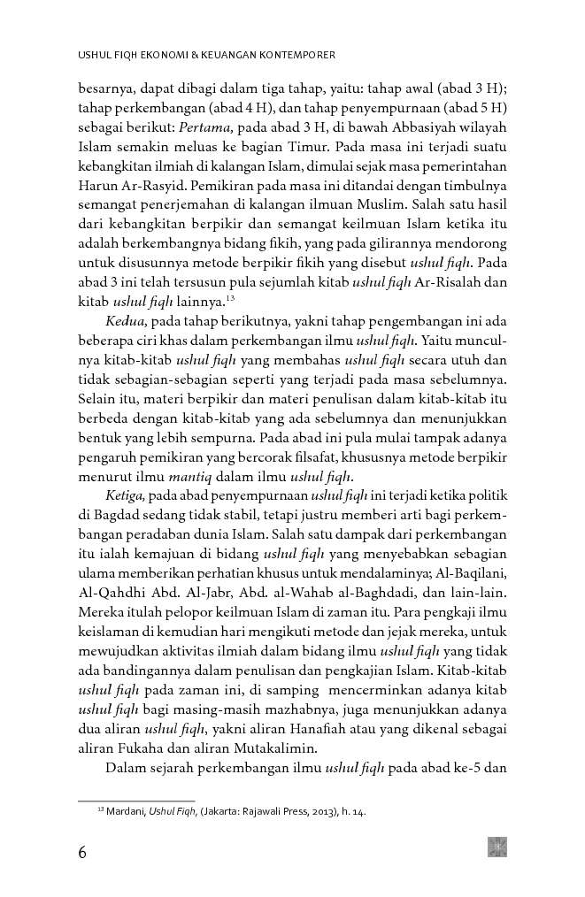 Ushul Fiqh Ekonomi & Keuangan Kontemporer Book by Mohammad 
