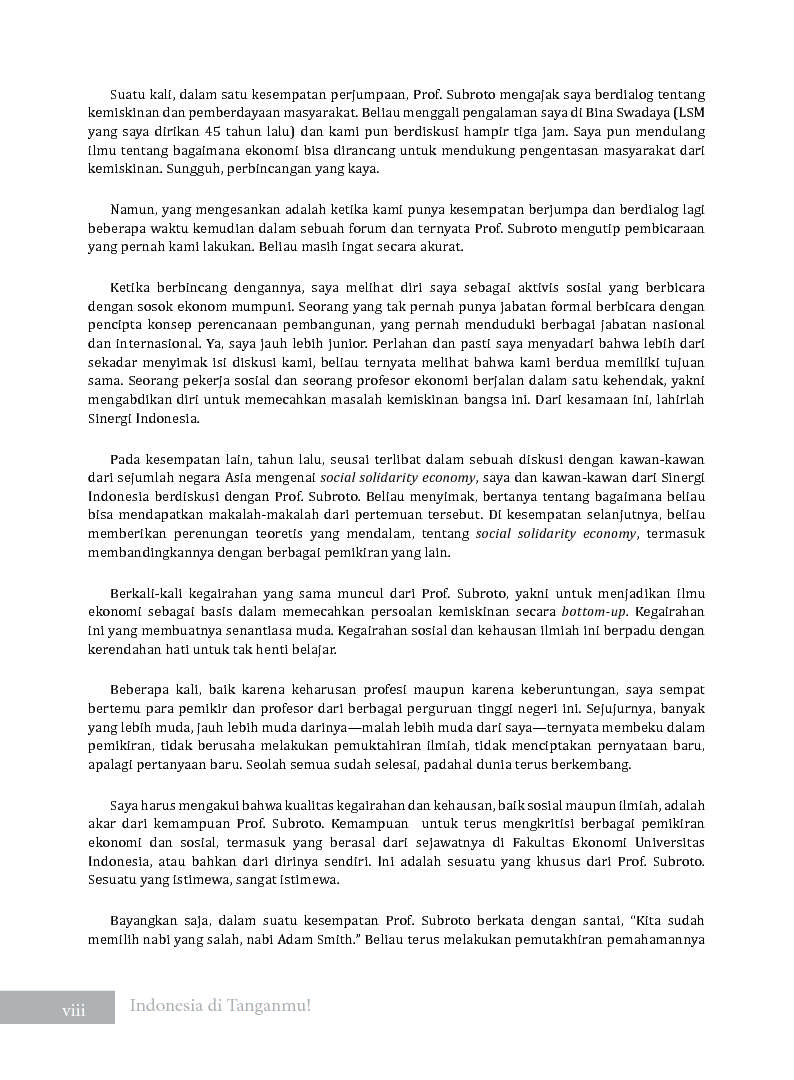 Indonesia Di Tanganmu Persembahan Pemikiran Bagi Generasi Muda Indonesia Menuju Indonesia 2045 Book By Prof Dr Subroto Gramedia Digital