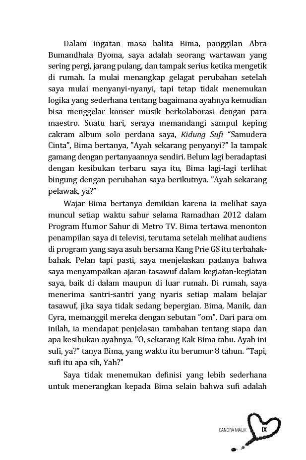 Jual Buku Makrifat Cinta oleh Candra Malik - Gramedia 