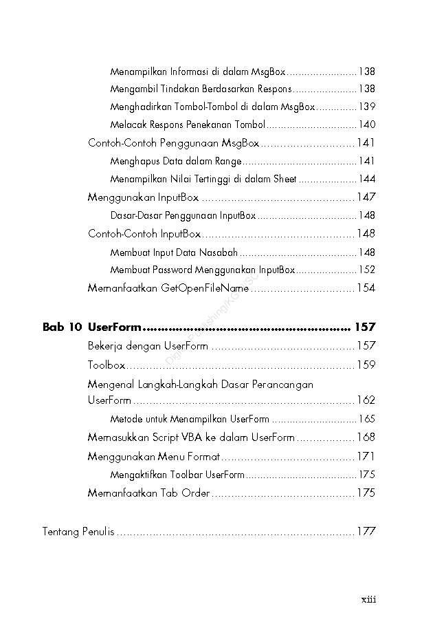 Jual Buku Otodidak VBA MS Excel Untuk Pemula oleh Jubilee 
