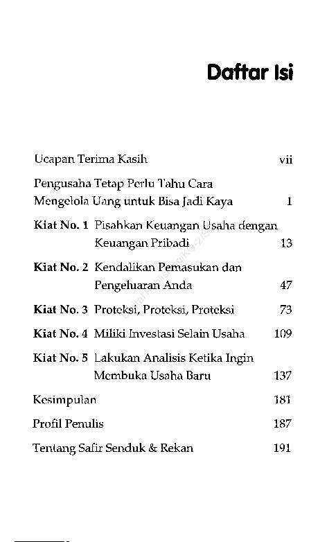 Jual Buku Seri Kiat Praktis Perencanaan Keuangan: "Buka 