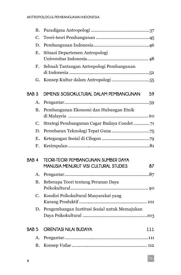Jual Buku Antropologi Dan Pembangunan Indonesia Oleh Amri Marzali