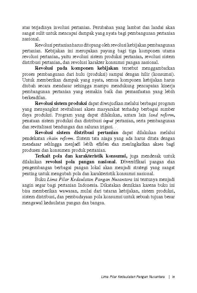 jual buku lima pilar kedaulatan pangan nusantara oleh suharko meredian alam sidiq hari madya jual buku lima pilar kedaulatan pangan nusantara oleh suharko meredian alam sidiq hari madya