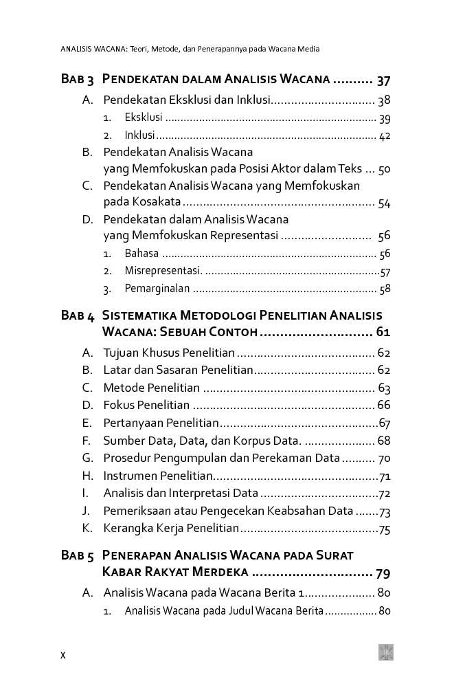 Analisis Wacana Book By Dr Aris Badara M Hum Gramedia Digital