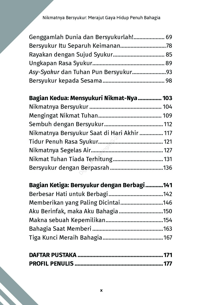 Jual Buku Nikmatnya Bersyukur Merajut Gaya Hidup Penuh Bahagia Oleh Jual Buku Nikmatnya Bersyukur Merajut Gaya Hidup Penuh Bahagia Oleh