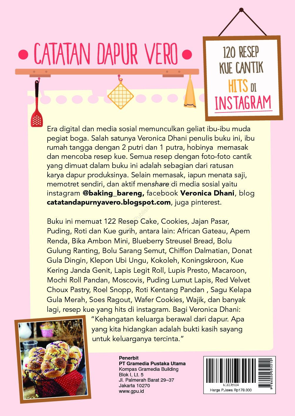 Catatan Dapur Vero 120 Resep Kue Cantik Hits Di Instagram Book By Catatan Dapur Vero 120 Resep Kue Cantik Hits Di Instagram Book By