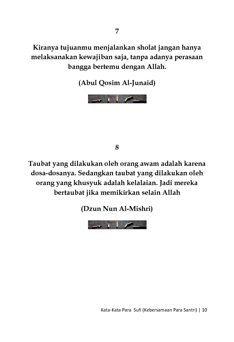 66 Kata Kata Sufi Tentang Hati