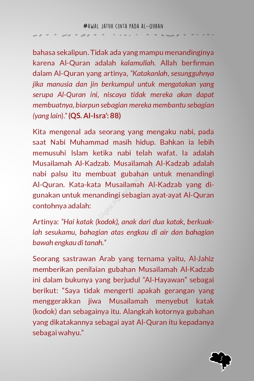 Agar Jatuh Cinta Pada Al Quran Book By Ahmad Masrul Gramedia Digital