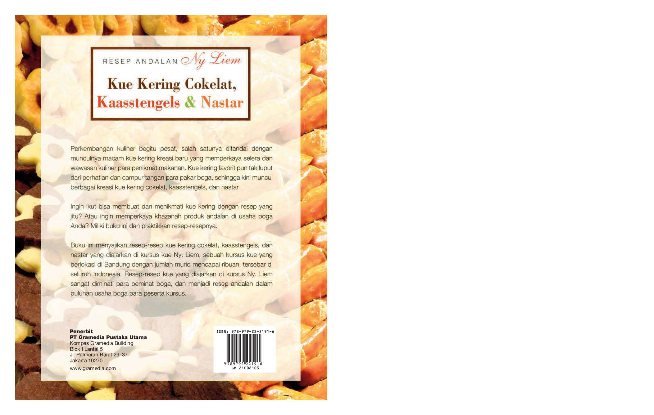 Jual Buku Kue Kering Cokelat Kaasstengels Nastar Oleh Ny Liem Jual Buku Kue Kering Cokelat Kaasstengels Nastar Oleh Ny Liem