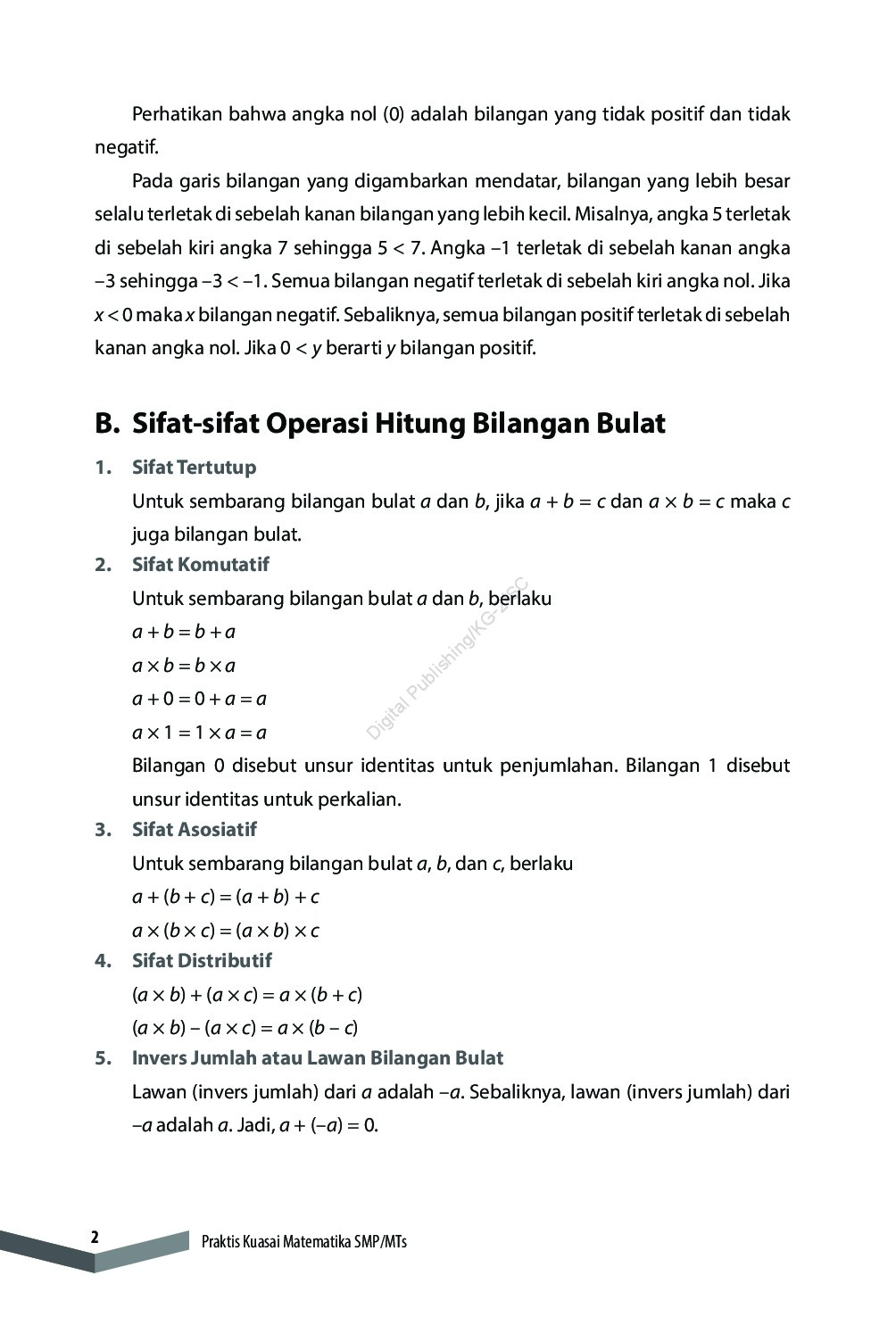 Contoh Soal Berpikir Kritis Matematika Smp Kelas 8