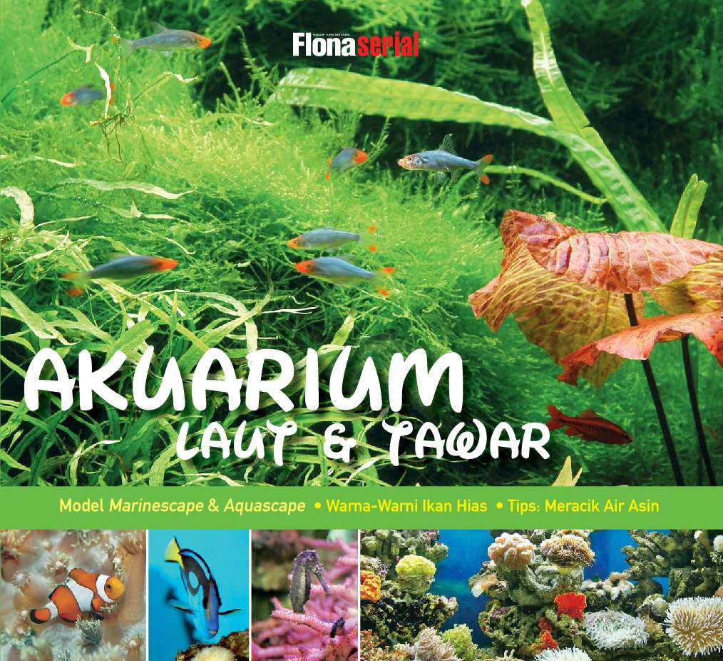 Jual Buku Akuarium Laut Dan Tawar Oleh Tim Flona Gramedia