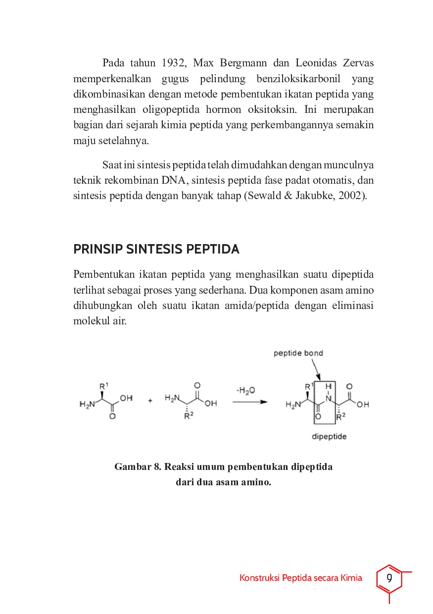 Konstruksi Peptida Secara Kimia Sintesis Peptida Fasa Padat Book By Rani Maharani Gramedia Digital