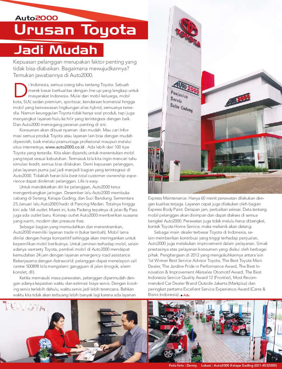 Jual Majalah Mobilmotor Indonesian Car Catalog (ICC) 2013 