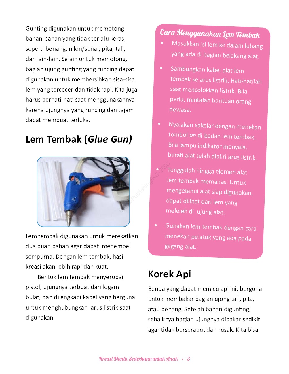 Jual Buku Kreasi Manik Sederhana Untuk Anak Panduan Mudah Merangkai Manik Bersama Ananda Oleh Dianyk Gramedia Digital Indonesia