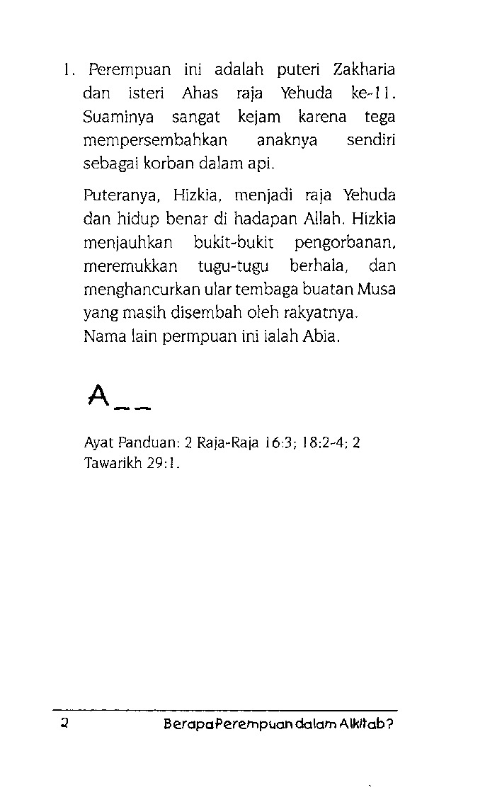 Ada Berapa Perempuan Dalam Alkitab? Kisah Dan Arti 160 Nama Perempuan