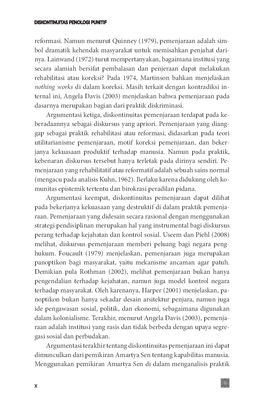 Diskontinuitas Penologi Punitif Sebuah Analisi Genealogis