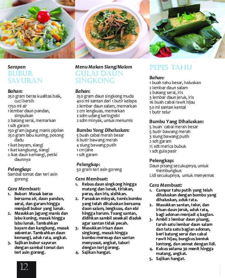 30 Menu Hemat Untuk 1 Bulan Ala Sisca Soewitomo Book by 