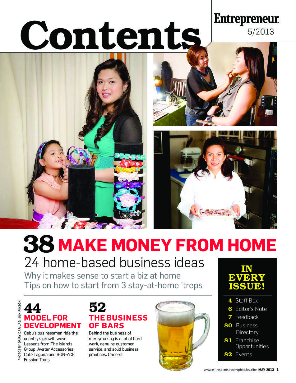 entrepreneur philippines magazine may