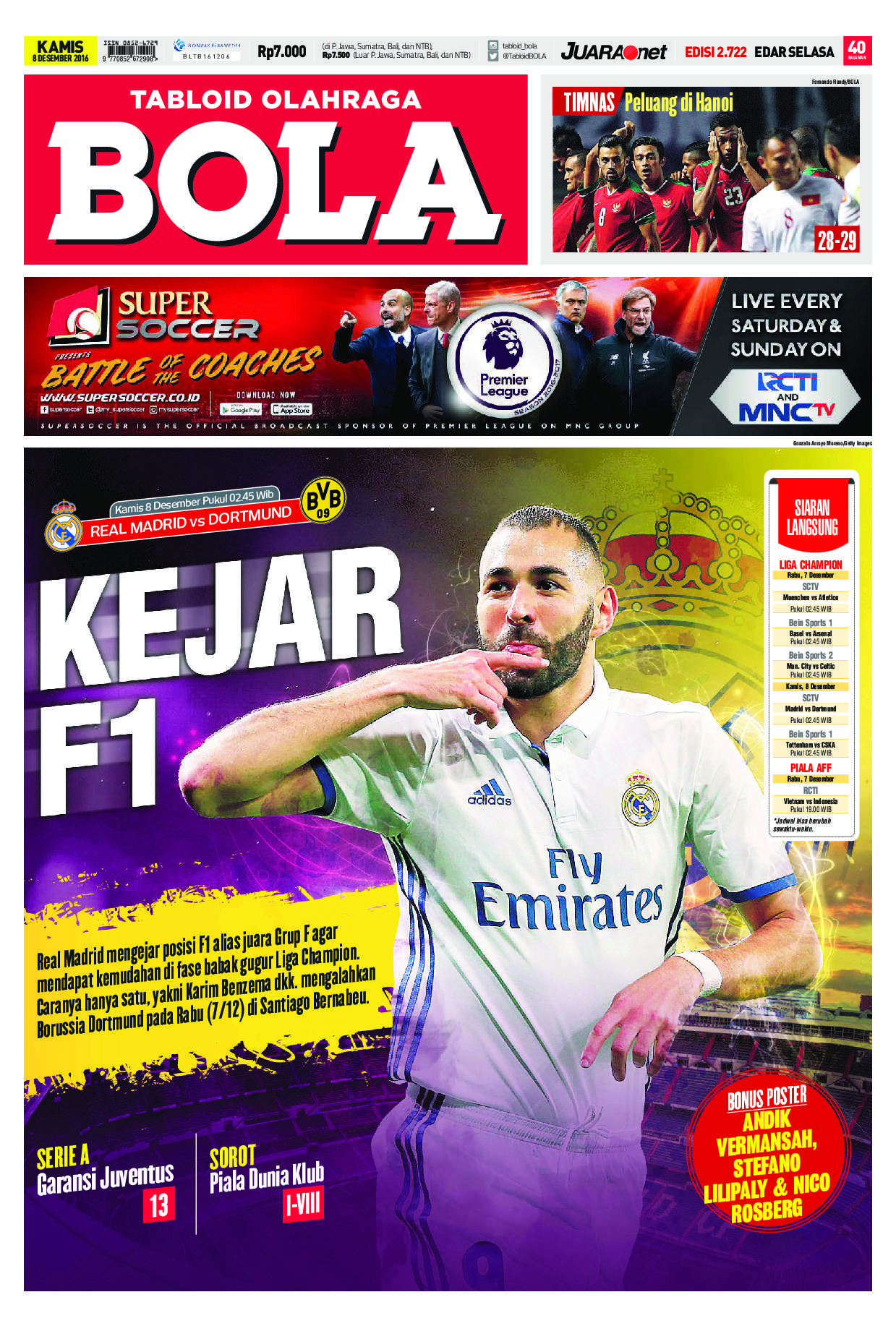 Jual Poster Real Madrid Terlengkap