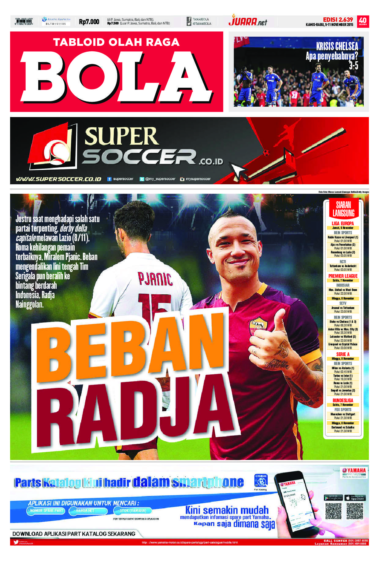 Jual Majalah Tabloid Bola ED 2792 Agustus 2017 - Gramedia ...