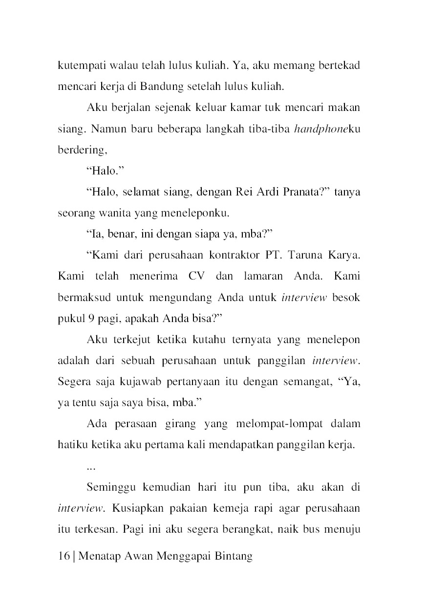 Menatap Awan Menggapai Bintang Book By Superival Gramedia Digital