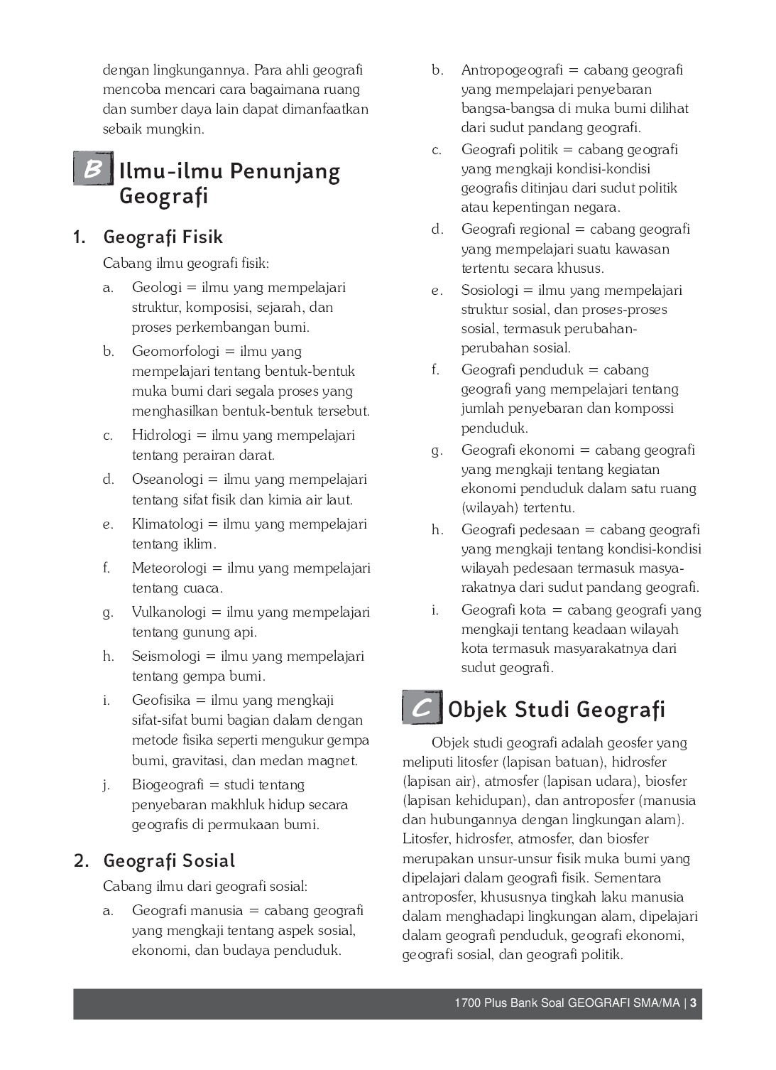 Jual Buku 1700 Plus Bank Soal Geografi Sma Ma Smk X Xi Xii Oleh Gatot Harmanto Gramedia Digital Indonesia