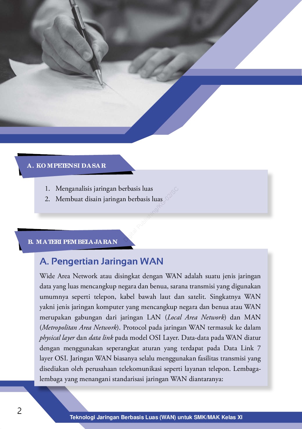 Jual Buku Teknologi Jaringan Berbasis Luas Wan Smk Mak Kelas Xi Oleh Widiatmoko Herbimo S T Gramedia Digital Indonesia