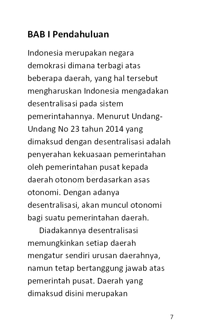 Yang Dimaksud Dengan Otonomi Daerah Adalah Brainly