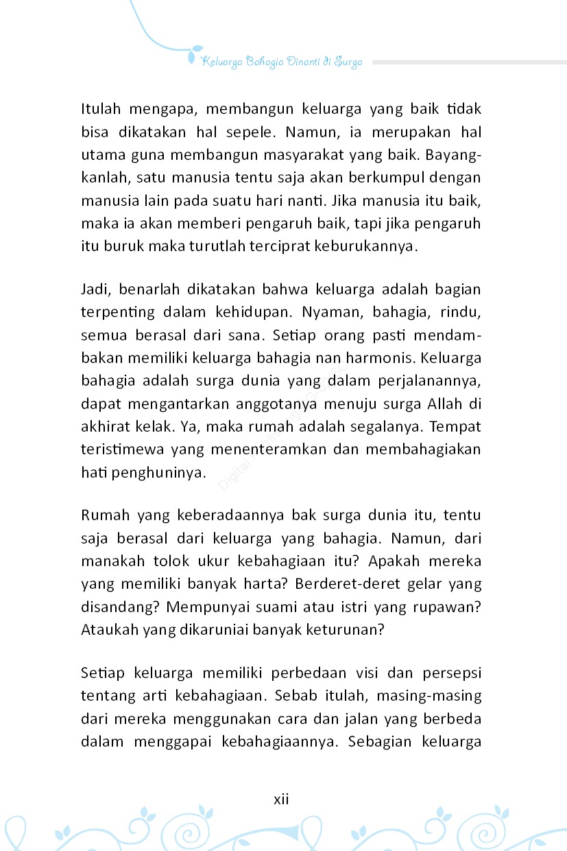 Jual Buku Keluarga Bahagia Dinanti Di Surga oleh Faidatur Robiah 