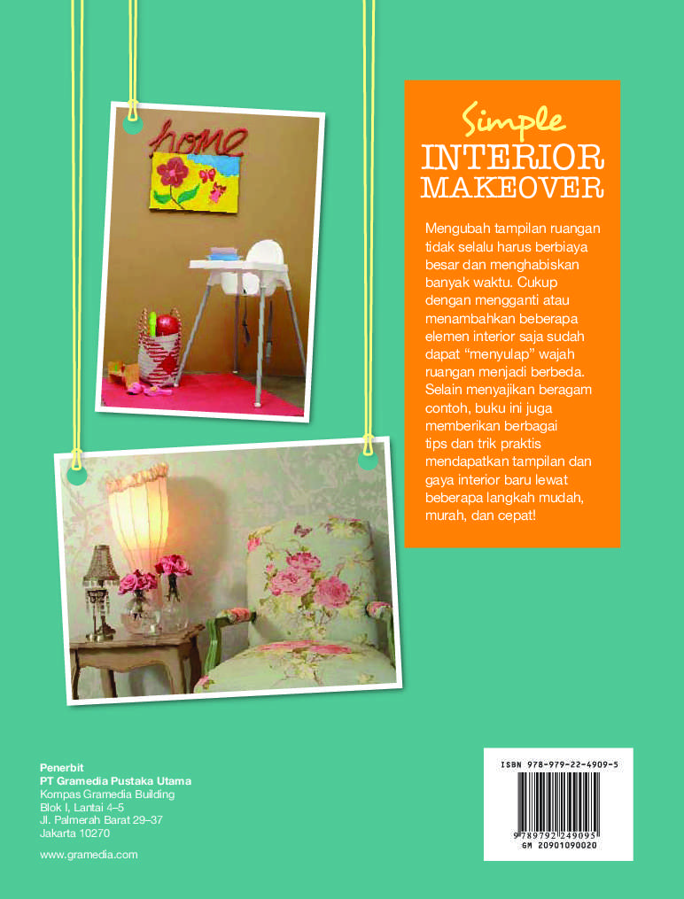 Jual Buku Simple Interior Makeover oleh Rani Anggraeni 