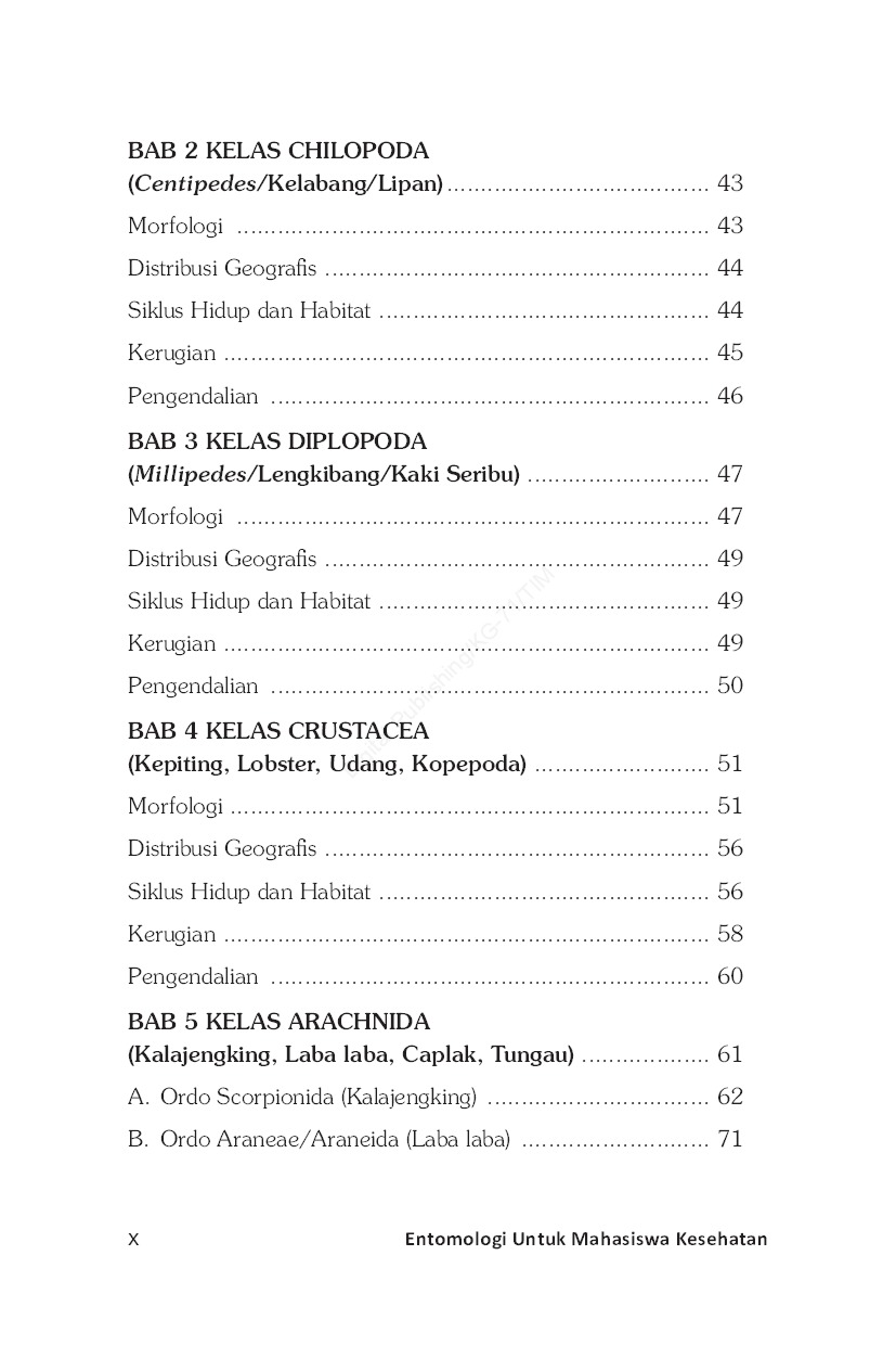 Jual Buku Entomologi Untuk Mahasiswa Kesehatan Oleh Drh Sahat Mangapul Ompusunggu Gramedia Digital Indonesia