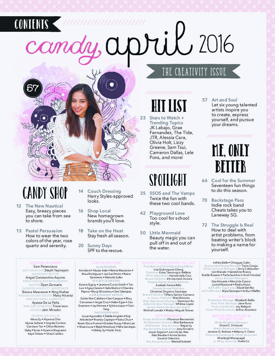 Candy Philippines Magazine April 2016 Gramedia Digital