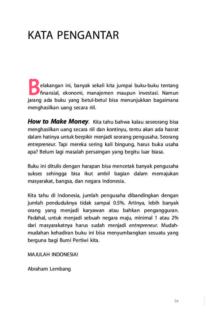 Option trading abraham lembang