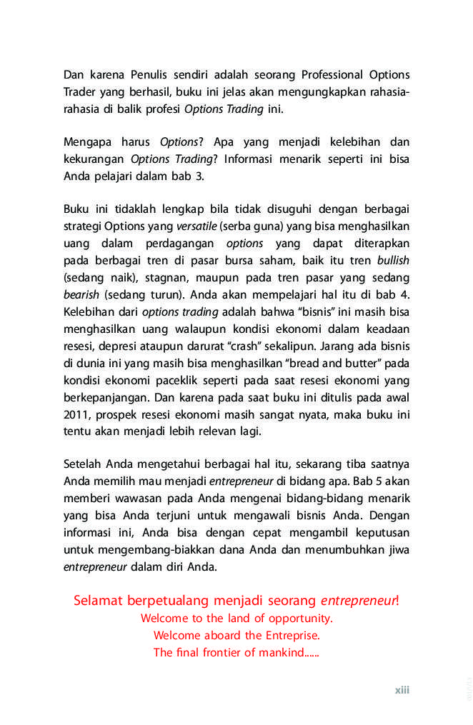 Option trading abraham lembang