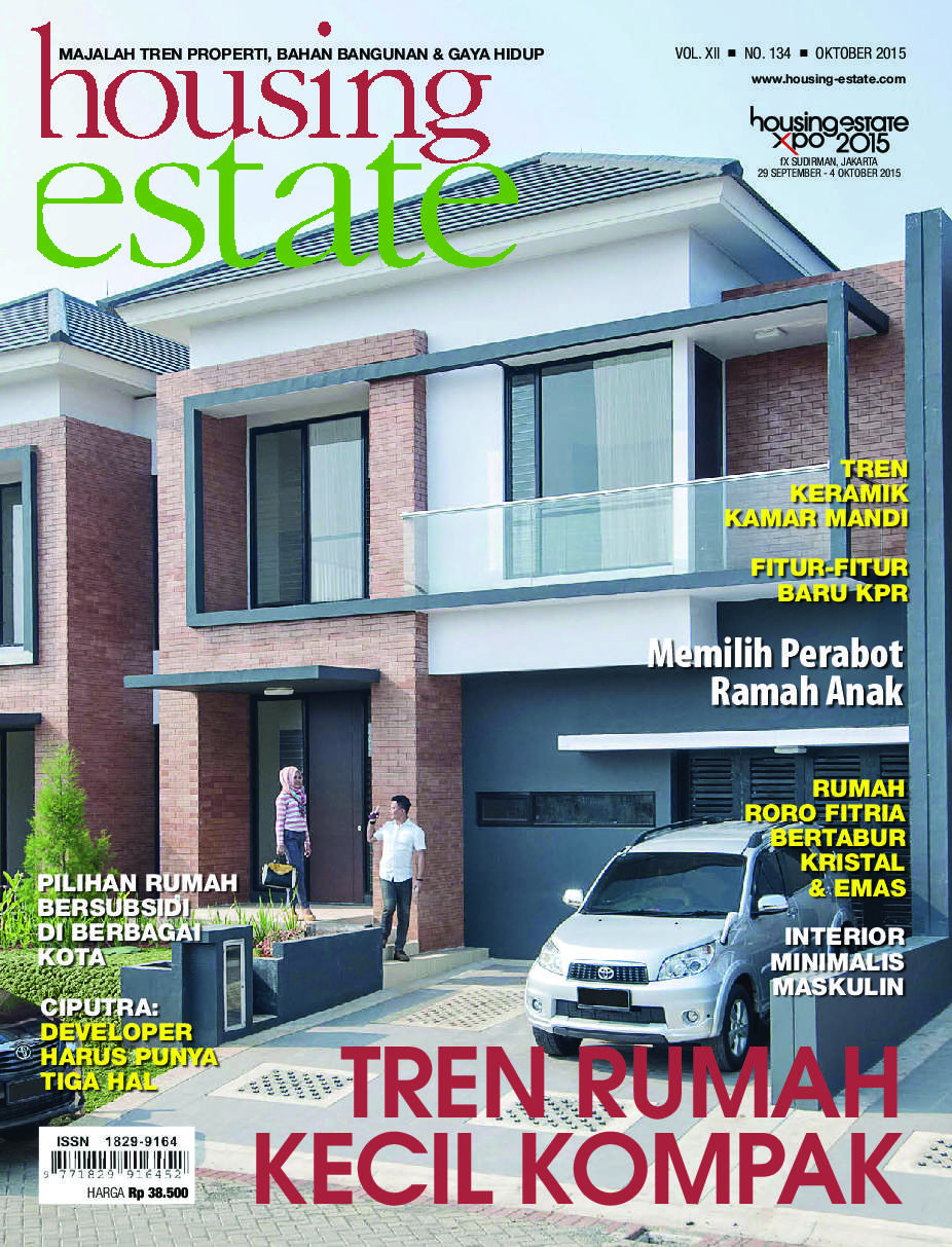 Jual Majalah Housing Estate Oktober 2015 Gramedia Digital Indonesia
