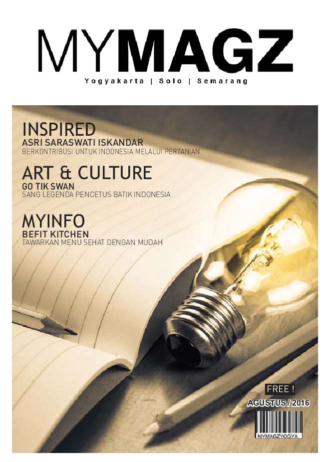 Jual Majalah Mymagz Agustus 2016 - Gramedia Digital Indonesia