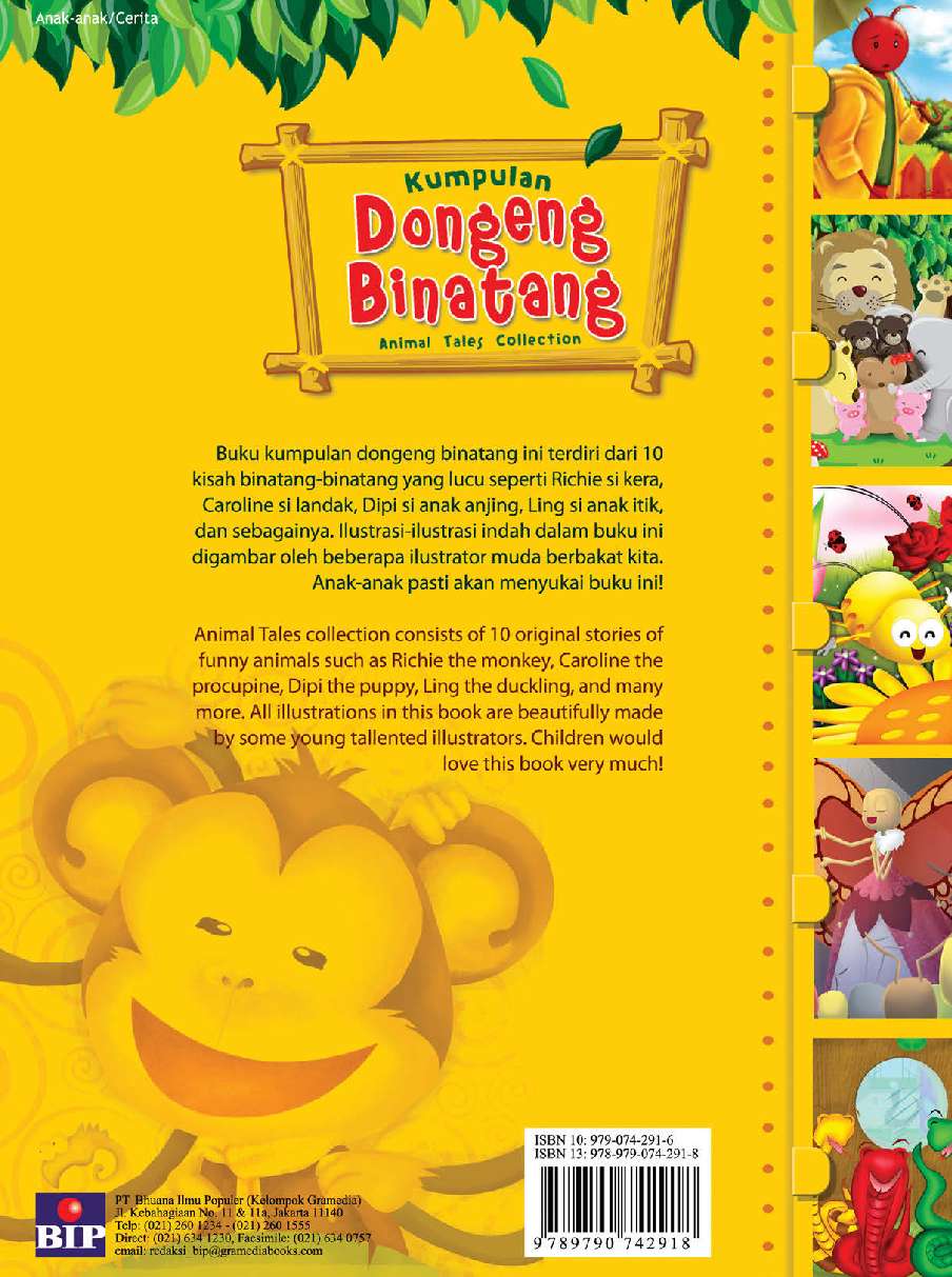 Jual Buku Kumpulan Dongeng Binatang (bilingual Book) oleh 