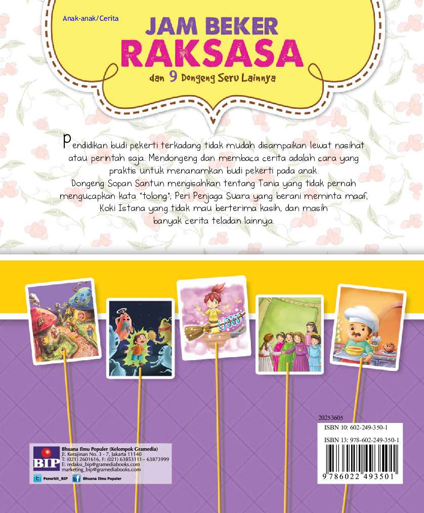 Jual Buku Jam Beker Raksasa Dan 9 Dongeng Seru Lainnya 