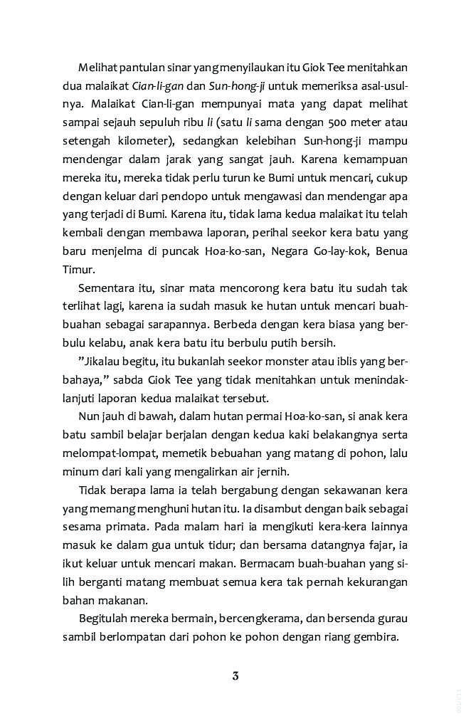 Cerita Klasik Tiongkok: Sun Go Kong, Legenda Kera Sakti 