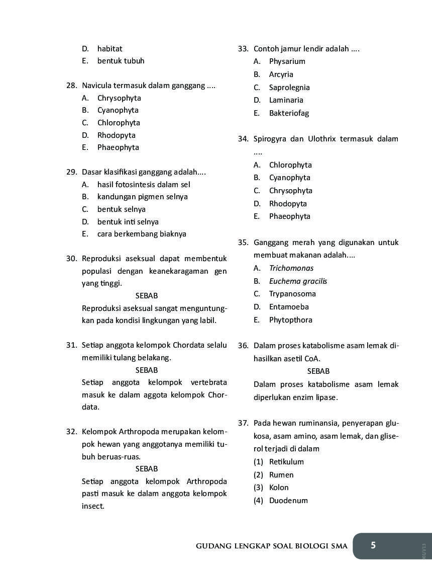Materi biologi kelas 10 Materi biologi kelas 10