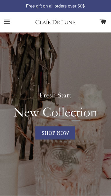 EasyStore theme | Clair De Lune