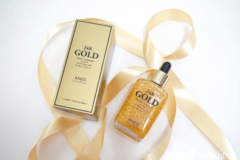 Anjo Tinh chất dưỡng da chống lão hóa vàng 24K Gold Prime Ampoule 90ml Anjo Tinh chất dưỡng da chống lão hóa vàng 24K Gold Prime Ampoule 90ml
