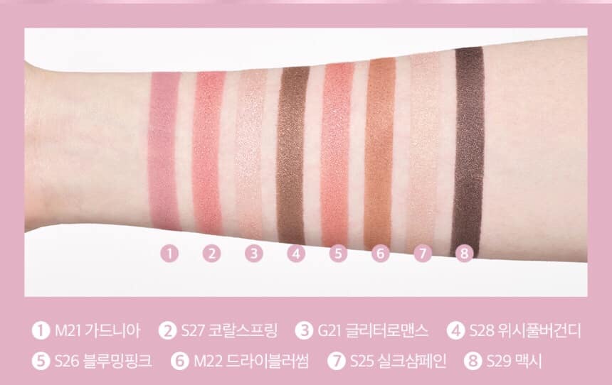 Aritaum Phấn mắt Mono Eyes Apricot Collection Aritaum Phấn mắt Mono Eyes Apricot Collection