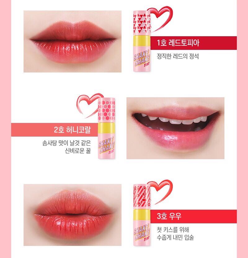 Aritaum Son má hồng dạng lắc Shake Shake tint 4g Aritaum Son má hồng dạng lắc Shake Shake tint 4g